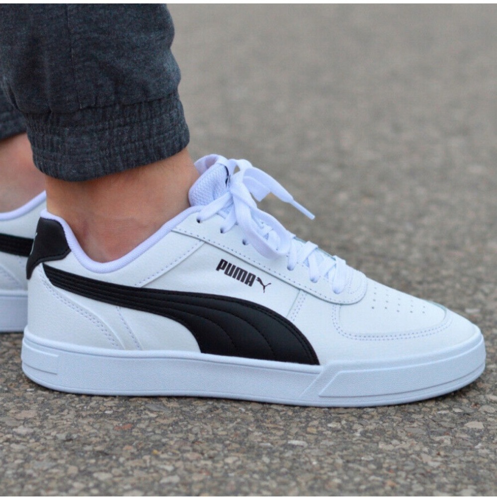 PUMA Mens Court Rc Lace Up Sneakers Shoes